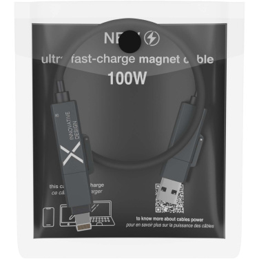 Logo trade promotional products picture of: SCX.design C59 100W magnetic silicone charging cable
