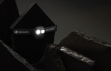 Logo trade advertising products picture of: Gear X RCS rPlastic head torch with motion sensor