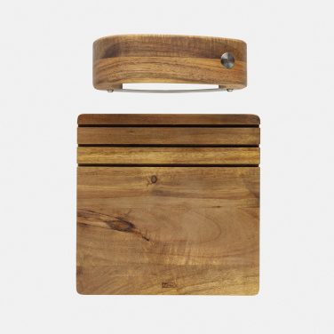 Logo trade promotional gifts image of: AdHoc RoccaVerde Chopping knife with chopping board