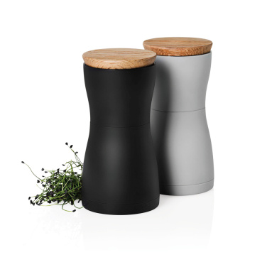 Logotrade promotional merchandise image of: AdHoc Twin Salt and pepper mill set