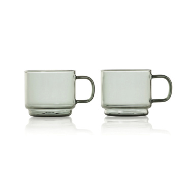 Logo trade promotional items picture of: AdHoc Impact Espresso cups 70ml, 2 pcs set