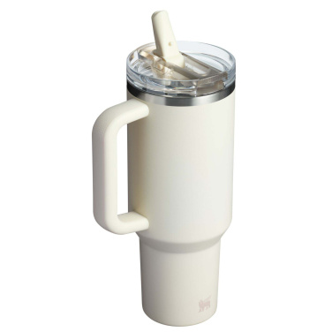 Logo trade promotional product photo of: Stanley Quencher® ProTour 1180 ml recycled stainless steel insulated flip straw tumbler