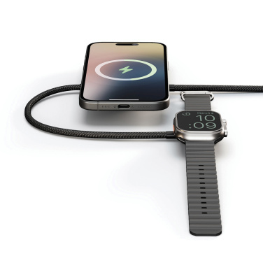 Logotrade promotional item image of: Zens Office Charger 2 Black