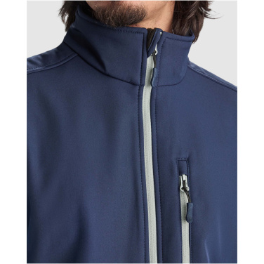 Logo trade promotional merchandise image of: Nevada unisex softshell bodywarmer