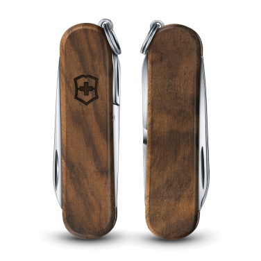 Logotrade advertising product image of: VICTORINOX Pocket Knife Classic SD Wood 5 functions