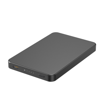 Logo trade promotional gift photo of: Urban Vitamin Marin 5000mAh magnetic 15W wireless powerbank