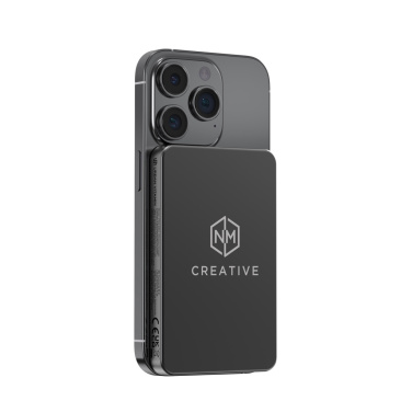 Logo trade promotional giveaways picture of: Urban Vitamin Marin 5000mAh magnetic 15W wireless powerbank