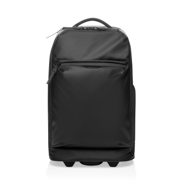 Logotrade promotional merchandise image of: Swiss Peak OSLO RCS Wheeled Duffel backpack  cabin proof