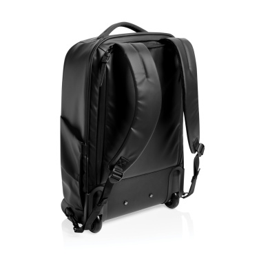 Logotrade promotional merchandise picture of: Swiss Peak OSLO RCS Wheeled Duffel backpack  cabin proof