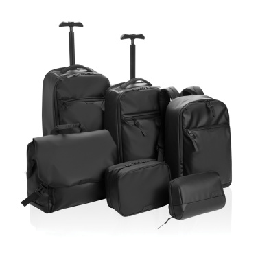 Logotrade corporate gift picture of: Swiss Peak OSLO RCS Wheeled Duffel backpack  cabin proof
