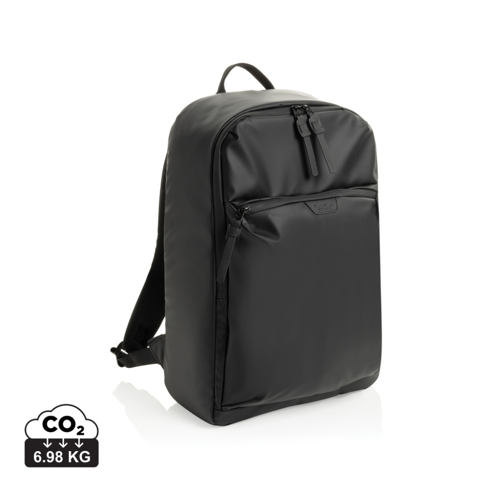 Logotrade promotional item image of: Swiss Peak OSLO RCS Everyday Laptop 15.6' backpack
