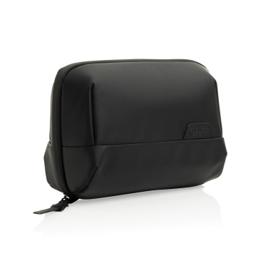 Logo trade promotional merchandise picture of: Swiss Peak OSLO RCS Foldable Toiletry Pouch