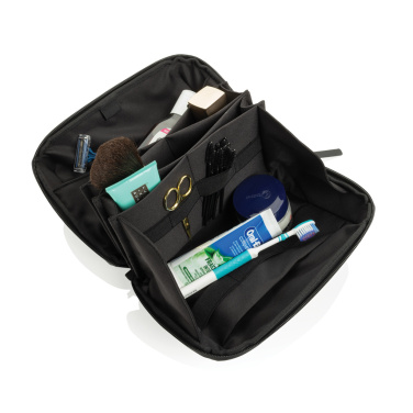 Logotrade advertising products photo of: Swiss Peak OSLO RCS Foldable Toiletry Pouch