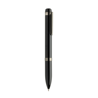 Logo trade corporate gifts image of: Swiss peak OSLO recycled stainless steel deluxe pen