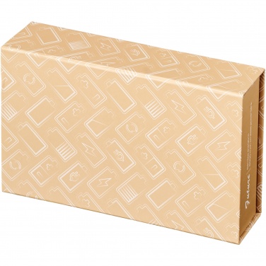 Logotrade reklaamkingitused pilt: Tulevane 6000 mAh bambusest/kangast juhtmevaba akupank