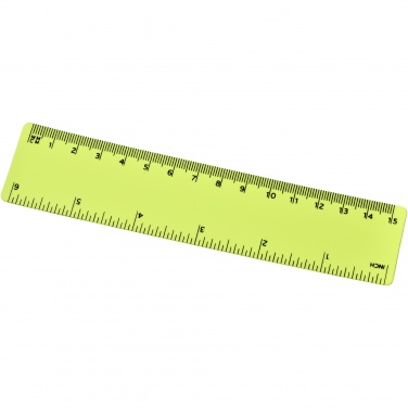 Logotrade firmakingi foto: Rothko 15 cm plastikust joonlaud