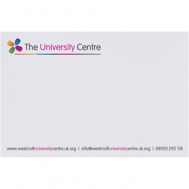 Logo trade firmakingitused foto: Sticky-Mate® kleeppaberid 150x100mm