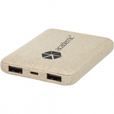 Logotrade reklaamkingi foto: Asama 5000 mAh nisuõlgedest elektripank