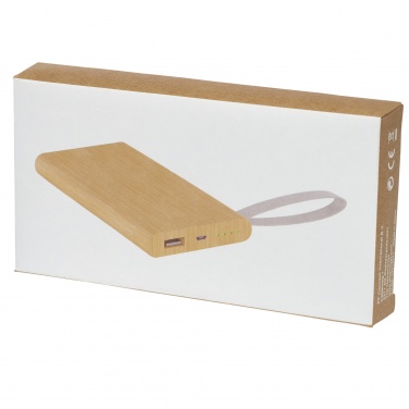 Logotrade reklaamkingid pilt: Tulda 5000 mAh bambusest akupank