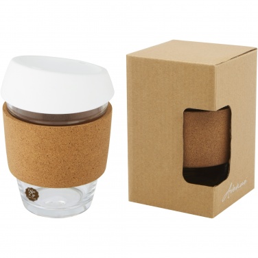 Logotrade ärikingi foto: Lidan 360 ml borosilikaatklaasist termotops silikoonkaanega