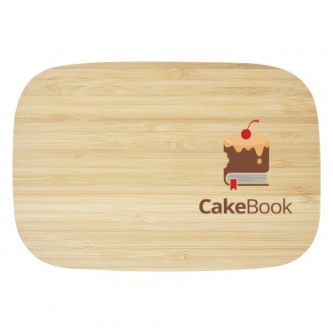 Logotrade reklaamtoote foto: Tite roostevabast terasest lõunakarp bambusest kaanega