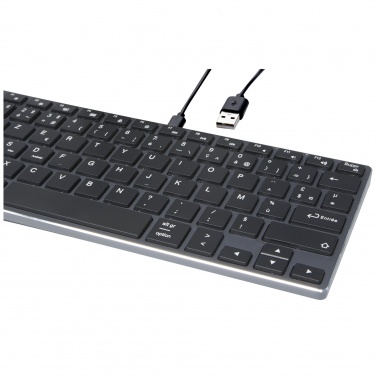 Logo trade reklaamkingi pilt: Hübriidjõudlusega Bluetooth-klaviatuur – AZERTY
