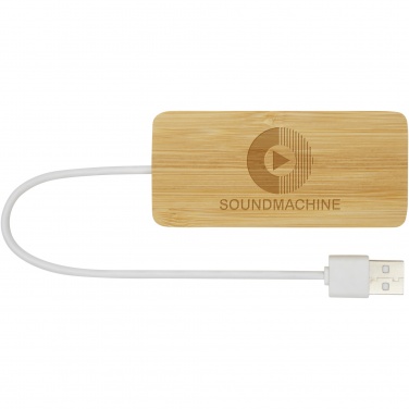 Logotrade reklaamkingituse foto: Tapase bambusest USB-jaotur