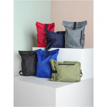 Logotrade reklaamkingid pilt: Byron 15,6" GRS RPET rull-top seljakott 18L