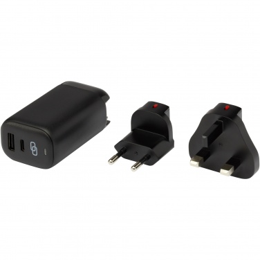 Logotrade ärikingi foto: ADAPT 25W taaskasutatud plastist PD reisilaadija