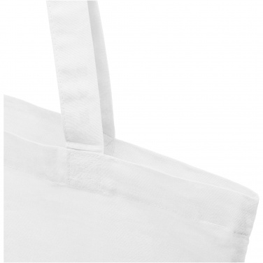 Logo trade ärikingituse pilt: Madras 140 g/m2 GRS taaskasutatud puuvillast kandekott 7L