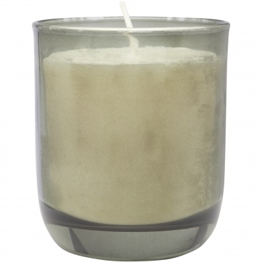 Logo trade reklaamtoote pilt: Wellmark Discovery 200 ml käteseebi dosaator ja 150 g lõhnaküünla komplekt - tume merevaigu lõhn