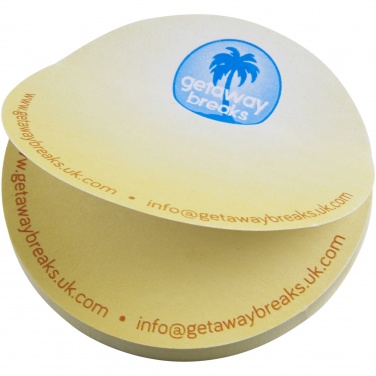 Logotrade ärikingitused pilt: Sticky-Mate® ringikujulised taaskasutatud kleeppaberid