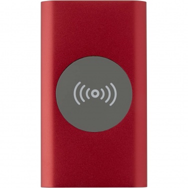 Logo trade firmakingid foto: Juice 4000 mAh Type-C taaskasutatud alumiiniumist juhtmevaba toitepank 