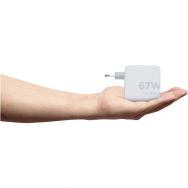 Logotrade reklaamkingi foto: Xtorm XVC2067 GaN Ultra 67W reisilaadija 100W USB-C PD-kaabliga