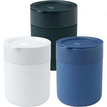 Logotrade reklaamkingid pilt: Keraamiline termoskruus Java 330 ml plastikust kaanega