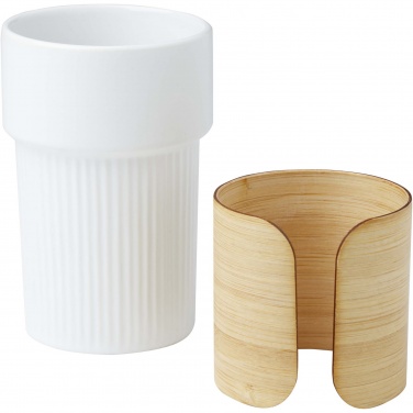 Logo trade firmakingi pilt: Termostass Fika 340 ml bambuskattega