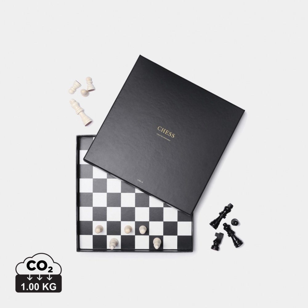 Logotrade reklaamtoote foto: VINGA Chess kohvilauamäng