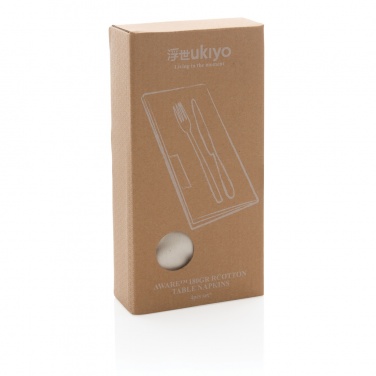 Logotrade firmakingid pilt: Ukiyo Aware™ 180gr puuvillased salvrätikud 4tk komplekt