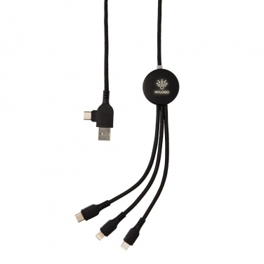 Logotrade reklaamtoote foto: Light up logo 6-in-1 kaabel