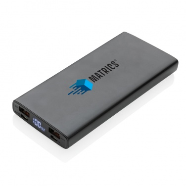 Logo trade ärikingitused foto: Alumiiniumist 18 W 10 000 mAh PD Powerbank