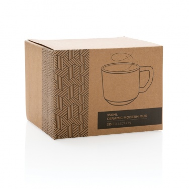 Logo trade firmakingituse pilt: Kaasaegne keraamiline kruus 350ml
