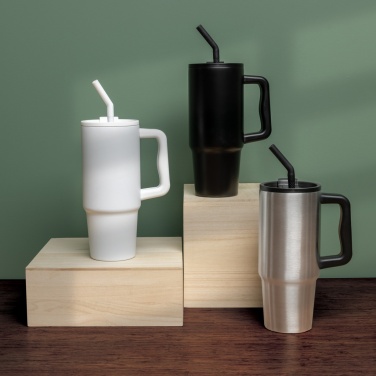 Logo trade firmakingid foto: Embrace deluxe roostevabast terasest termoskruus, 900 ml