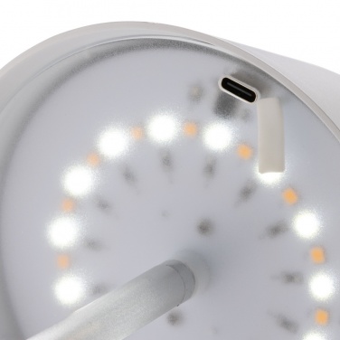 Logotrade firmakingituse foto: Pure Glow RCS usb-taaslaetav taaskasutatud plastikust laualamp