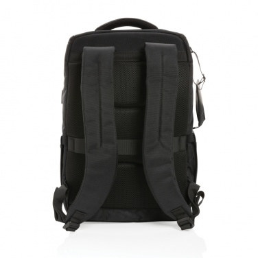 Logo trade reklaamtoote pilt: Swiss Peak AWARE™ RPET Voyager 15,6-tolline sülearvuti seljakott