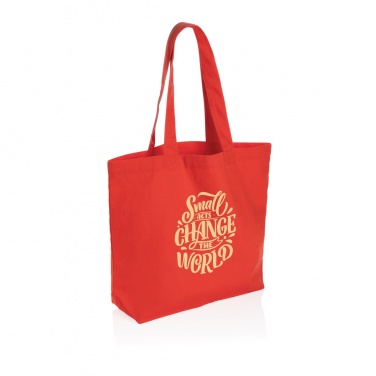 Logo trade meened foto: Impact Aware™ 240 gsm rccanvas-ostleja taskuga
