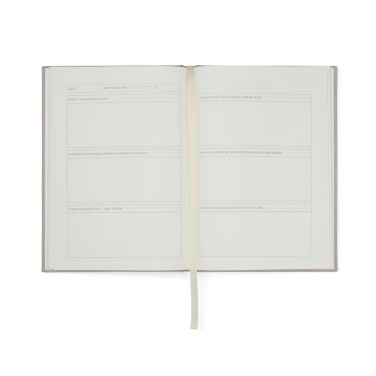 Logo trade reklaamkingitused foto: VINGA Thanksfulness GRS taaskasutatud paberist päevik-märkmik