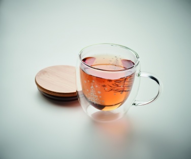 Logo trade reklaamkingi pilt: Kaheseinaline borosilikaatkruus