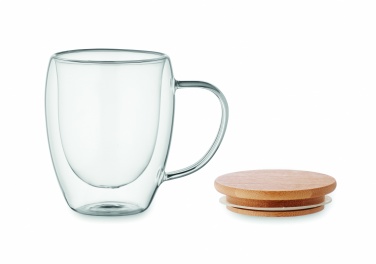 Logotrade reklaamkingi foto: Kaheseinaline borosilikaatkruus