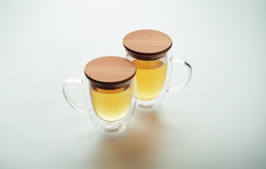 Logotrade firmakingituse foto: Kaheseinaline borosilikaatkruus