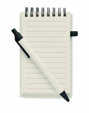 Logotrade reklaamtoote foto: A6 piimapakist märkmikukomplekt